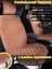 Seat Rapid Uyumlu 2'li Süet Oto Koltuk Minderi | Terletmez | Universal | Su Geçirmez | A1 3