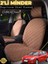 Hyundai I30 Uyumlu 2'li Süet Oto Koltuk Minderi | Universal | Hızlı Montaj | Su Geçirmez | A1 1