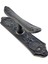 Antika Tarz Dekoratif Pirinç Çiçekli Pencere Kolu - 165X38 Mm, Oksit 1