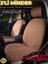Alfa Romeo Stelvio Uyumlu 2'li Süet Oto Koltuk Minderi | Tam Koruma | Hızlı Montaj | Su geçirmez |a1 1