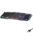Kablolu Klavye Q Rgb Raınbow Gri OKW213G 1