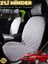 Honda Jazz Uyumlu 2'li Süet Oto Koltuk Minderi | Universal | Hızlı Montaj | Su Geçirmez | A3 1