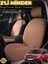 Renault Kangoo 3 Uyumlu 2'li Süet Oto Koltuk Minderi | Tam Koruma | Hızlı Montaj | Su geçirmez | a1 1