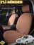 Hyundai Accent Era Uyumlu 2'li Süet Oto Koltuk Minderi | Terletmez | Universal | Tam Koruma | A1 1