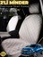 Opel Mokka Uyumlu 2'li Süet Oto Koltuk Minderi | Terletmez | Universal | Tam Koruma | A4 1