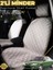 Mazda 3.23 Uyumlu 2'li Süet Oto Koltuk Minderi | Terletmez | Universal | Su Geçirmez | A4 1