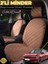 Opel Corsa F Uyumlu 2'li Süet Oto Koltuk Minderi | Universal | Hızlı Montaj | Su Geçirmez | A1 1