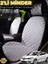 Renault Fluence Uyumlu 2'li Süet Oto Koltuk Minderi | Terletmez | Universal | Oto Aksesuar | A3 1