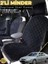 Renault Laguna 1 Uyumlu 2'li Süet Oto Koltuk Minderi | Terletmez | Universal | Tam Koruma | A2 1