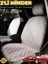 Citroen Saxo Uyumlu 2'li Süet Oto Koltuk Minderi | Su Geçirmez | Hızlı Montaj | Oto Koltuk Kılıfı | A4 1