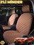 Toyota Ch-R Uyumlu 2'li Süet Oto Koltuk Minderi | Terletmez | Universal | Tam Koruma | A1 1