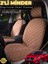 Mazda 2 Uyumlu 2'li Süet Oto Koltuk Minderi | Terletmez | Kolay Montaj | Oto Aksesuar | A1 1
