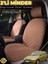 Opel Corsa C Uyumlu 2'li Süet Oto Koltuk Minderi | Terletmez | Universal | Tam Koruma | A1 1