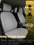 Hyundai Accent Admire Uyumlu 2'li Süet Oto Koltuk Minderi | Terletmez | Universal | Su Geçirmez | A3 5