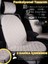 Seat Altea Uyumlu 2'li Süet Oto Koltuk Minderi | Terletmez | Universal | Su Geçirmez | A4 3
