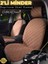 Mitsubishi Colt Uyumlu 2'li Süet Oto Koltuk Minderi | Universal | Hızlı Montaj | Su Geçirmez | A5 1
