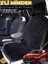 Hyundai Elantra Uyumlu 2'li Süet Oto Koltuk Minderi | Tam Koruma | Universal | Oto Koltuk Kılıf | B2 1