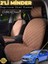 Fiat Egea Hatchback Uyumlu 2'li Süet Oto Koltuk Minderi | Terletmez | Universal | Tam Koruma | A1 1