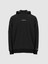 Sloganlı Kapüşonlu Regular Siyah Sweatshırt 1