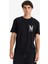 Regular Fit Bisiklet Yaka Baskılı Kısa Kollu Tişört F8596AX25HS 3
