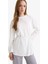 Loose Fit Bisiklet Yaka Uzun Kollu Tunik F4850AX25AU 3