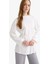 Loose Fit Bisiklet Yaka Uzun Kollu Tunik F4850AX25AU 4