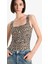 Leopar Desenli Kare Yaka Atlet F9247AX25HS 4