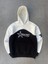 Parçalı Nakış Işlemelı Kapüşonlu Sweatshirt - Beyaz 1