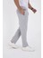 Unisex Üç Iplik Basic Eşofman Özel Tasarım Pantolon - Gri 5