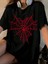 Baskılı Kadın T-Shirt - Siyah 1