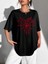 Baskılı Kadın T-Shirt - Siyah 2