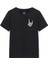 Baskılı Kadın T-Shirt - Siyah 2