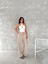 Ayrobin Oversize Kadın Pantalon - Bej 3
