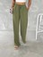 Ayrobin Oversize Kadın Pantalon - Mint Yeşili 5