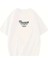 Thousand Ön Arka Baskılı Oversize Bisiklet Yaka T-Shirt - Beyaz 2