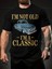 Erkek Vintage Araba Grafik T-Shirt - "ben Yaşlı Değilim Ben Bir Klasiğim" Esprili Baskı Nefes Alabilir Kumaş, Günlük Yaz ve Yıl Boyu Giyim Için Oversize Kısa Kollu Tişört - Siyah 1