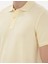 Sarı Erkek Slim Fit Kıvrılmaz Yaka Polo T-Shirt DMK.2131539.SUNNY. 7