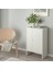 Baggebo Büfe 50 x 30 x 80 cm Beyaz Kapaklı Çok Amaçlı Dolap 6
