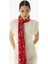 Lina Nine Desen Kırmızı Pamuklu Şal 3