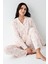 Kadın %50 Modal %50 Pamuklu Gömlek Pijama Takım 1
