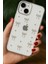 iPhone 16 Pro Kılıf Fiyonk Desenli Şeffaf Simli Parlak Kapak 2