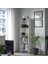 Baggebo Kitaplık 50 x 25 x 160 cm Beyaz Sabit Raflı Açık Depolama 4