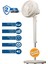 Everest FAN12 Dynabreeze Krem-Gold 9" / 70W / 3 Hız Kademeli / 2000RPM / Çift Motorlu/Vantilatör/Fan /Pervane 1