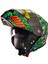 Motosiklet Çene Açılır Kask Güneş Vizörlü Ece 22.06 Sertifikalı New Motor Kaskı V2 Dragon 3