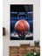Basketbol Arena Dikey Cam Tablo, Ev ve Ofis Duvar Dekoru, Lüks Hediyelik, Kırılmaz Çizilmez 2
