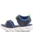 018127 P Siyah-Saks Çocuk Sandalet Ba&ba 2