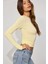 Sarı Bisiklet Yaka Basic Uzun Kollu Body MG1701 3