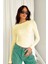 Sarı Bisiklet Yaka Basic Uzun Kollu Body MG1701 5