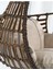Kahverengi Rattan Örgü Damla Model Hamak Bahçe Salıncağı Balko,teras, Bahçe 3