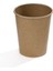 7 Oz Single Wall Karton Bardak (Kraft) 50 Adet 1
